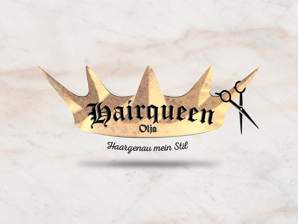 Hairqueen by Olja - Logo Design by Jupix